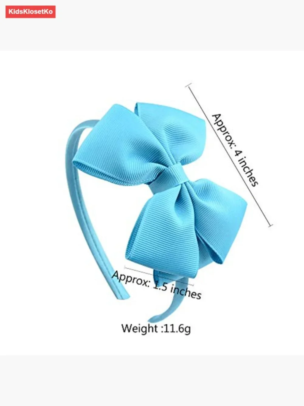 Girl's Bow Headband Double Layer Wrap for Toddler